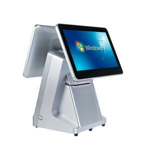 Komputer <span class=keywords><strong>POS</strong></span> All-in-One Layar Sentuh 15,6 Inci Grosir dengan Printer Thermal Terintegrasi dan Scanner, Windows 10/11 Intel I3/i5/i7 untuk Ritel - Product Image 3