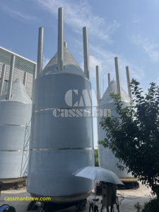 Kích thước lớn 10000L 20000l 30000l 40000l hình trụ hình nón bia lên men với giá rẻ - Product Image 2