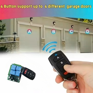 433 315 quattro canali RF telecomando universale Wireless porta Garage blocco parcheggio telecomando di sicurezza - Product Image 2