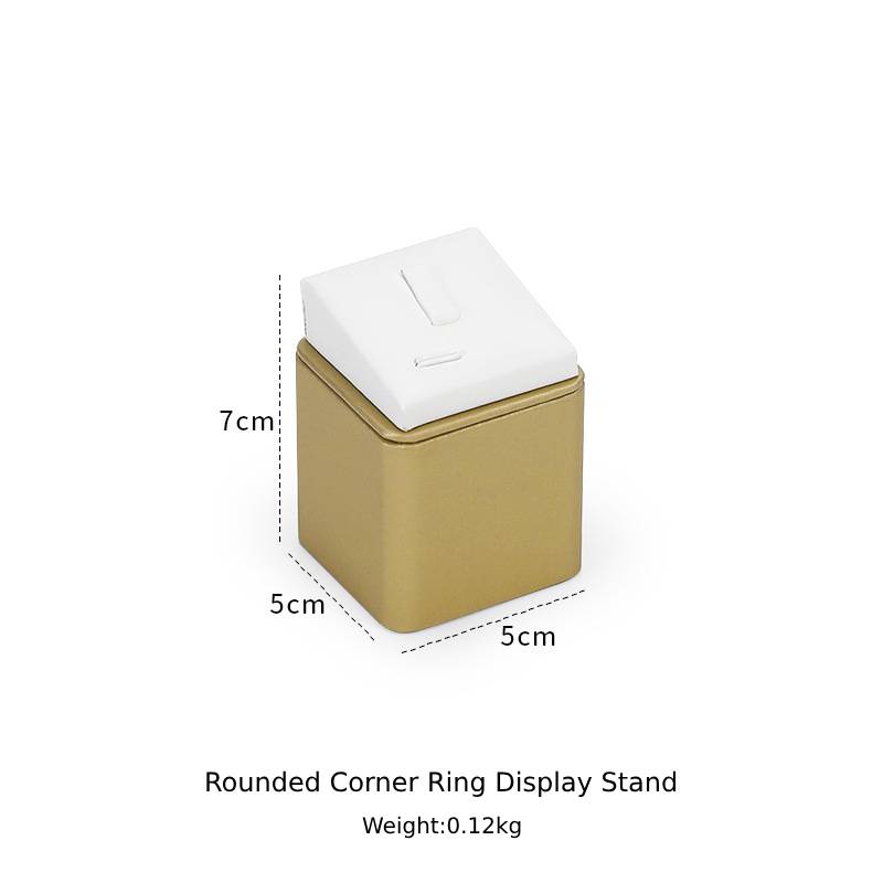 Round Corner Ring Display Stand