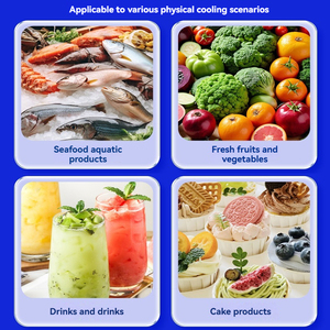 Uiowio linh hoạt lâu dài băng tấm chăn cho vận chuyển, tái sử dụng lạnh khô băng gói cho vận chuyển thực phẩm đông lạnh - Product Image 4