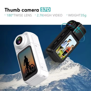 S70 Small Thumb Action <strong>Camera</strong> 2.7K APP Control Portable Vlog <strong>Camera</strong> Video Recording WiFi Pocket Outdoors Sport Mini <strong>Camera</strong> - Product Image 2