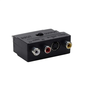 1.5M RGB <strong>SCART</strong> Plug Male <strong>to</strong> 3 <strong>RCA</strong> Female A/V Adaptor Converter <strong>Scart</strong> <strong>to</strong> <strong>RCA</strong> Triple 3 X Phono Cable Composite Audio Video Lead - Product Image 4