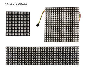 WS2812b Bildschirm digital Flexible LED Pixel DC5v adressierbar 16x16 8x8 8x32 LED-Bildschirm matrix