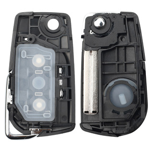 MS 2 + 1 düğme filp araba uzaktan anahtar FCCID GQ4-73T 312-314MHZ H çip ile Toyota Camry araç RAV4 için yedek boş Fob - Product Image 2