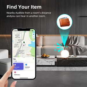 Findmy kart anti-kayıp cihazı kablosuz şarj ultra-ince cüzdan izci kart çantası bulucu GPS izci <span class=keywords><strong>iOS</strong></span> için Ble hava etiketi - Product Image 6