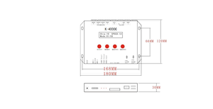 K-8000C SPI Pixel SD карты Программируемый Dream Color светодиодный контроллер для адресуемых волшебных световых полосок - Product Image 4
