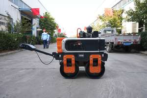 Hiệu suất tuyệt vời đôi trống mini đi bộ phía sau rung đường lăn - Product Image 3