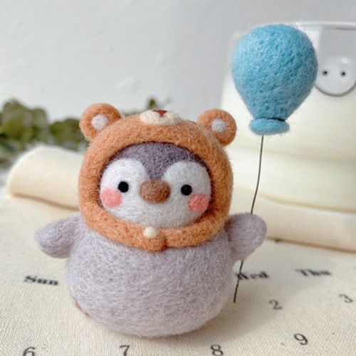 Cadeau porte-clés petit pingouin