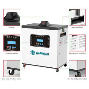 <span class=keywords><strong>Extractor</strong></span> hood cho tóc dtf fume <span class=keywords><strong>extractor</strong></span> Laser Khói Lọc HEPA lọc khói evacuator cho laser và in ấn Hàn - Product Image 3