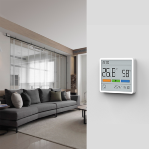 TH1 Digital <strong>Sensor</strong> <strong>Temperature</strong> <strong>Humidity</strong> Meter Thermohygrometer Lager Screen Thermometer Hygrothermograph With Folding Legs - Product Image 5