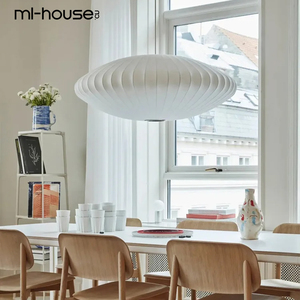 Винтажная промышленная шелковая люстра в форме НЛО, гостиная, Ресторан, Бар, высокая яркость, светодиодная Подвесная лампа - Product Image 2