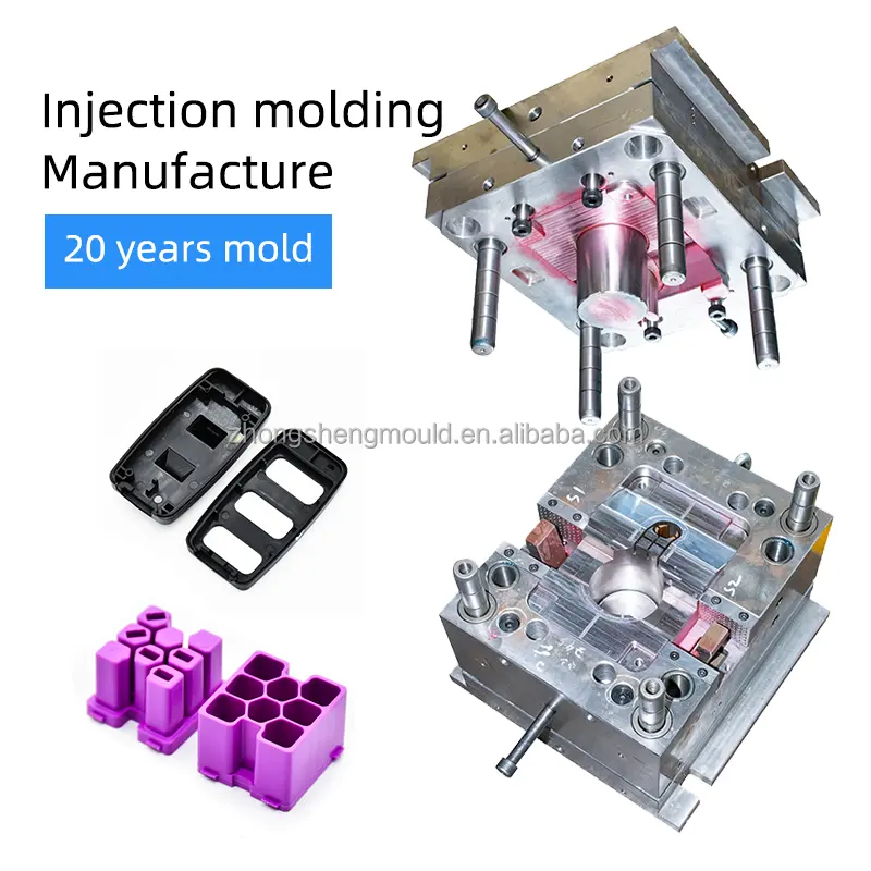 Fabrication de moule d'injection en plastique, 100 pièces, haute précision