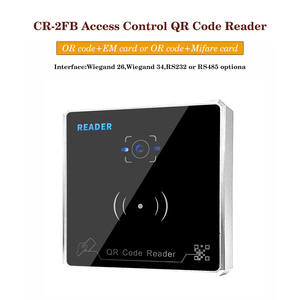 Wiegand 26/34 Proximidad RFID NFC Código de barras Código QR dinámico Lector de tarjetas de control de acceso con aplicación API gratuita Soporte Modificar Firmware - Product Image 3