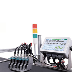 Máquina impresora de inyección de tinta con codificador de fecha en línea Faith, impresora de inyección de tinta variable con transportador - Product Image 2