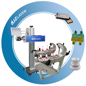 CO2 volando macchina di codifica Laser Laser marcatura macchina da stampa per la linea di produzione data codice stampante per la bottiglia di acqua Logo - Product Image 3