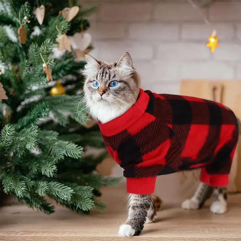 OEM/OEM 맞춤형 애완 동물 의류 패션 인기있는 고양이 의류 중소 규모 가정 의류