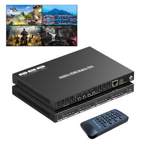 Calidad industrial 4K @ 60Hz Hdmi 2,0 Matrix Switcher Soporte Ir Control 3D Pdif Hdmi Matrix con pantalla Lcd Matrix Switcher