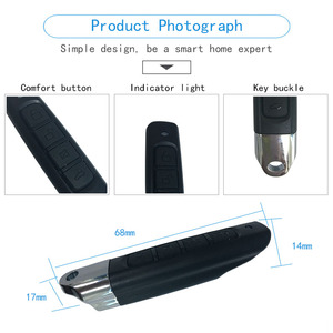 YET2142 4-Tasten-Universalfernbedienung Rolling Code Fernbedienung Werks-Direkt vertrieb - Product Image 3