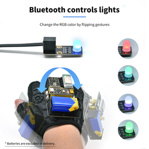 Keyestudio guanti con rilevamento del movimento Gesture Control Smart Car per Arduino - Product Image 4