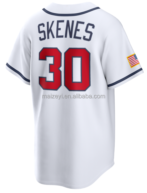#30 Paul Skenes Blanc