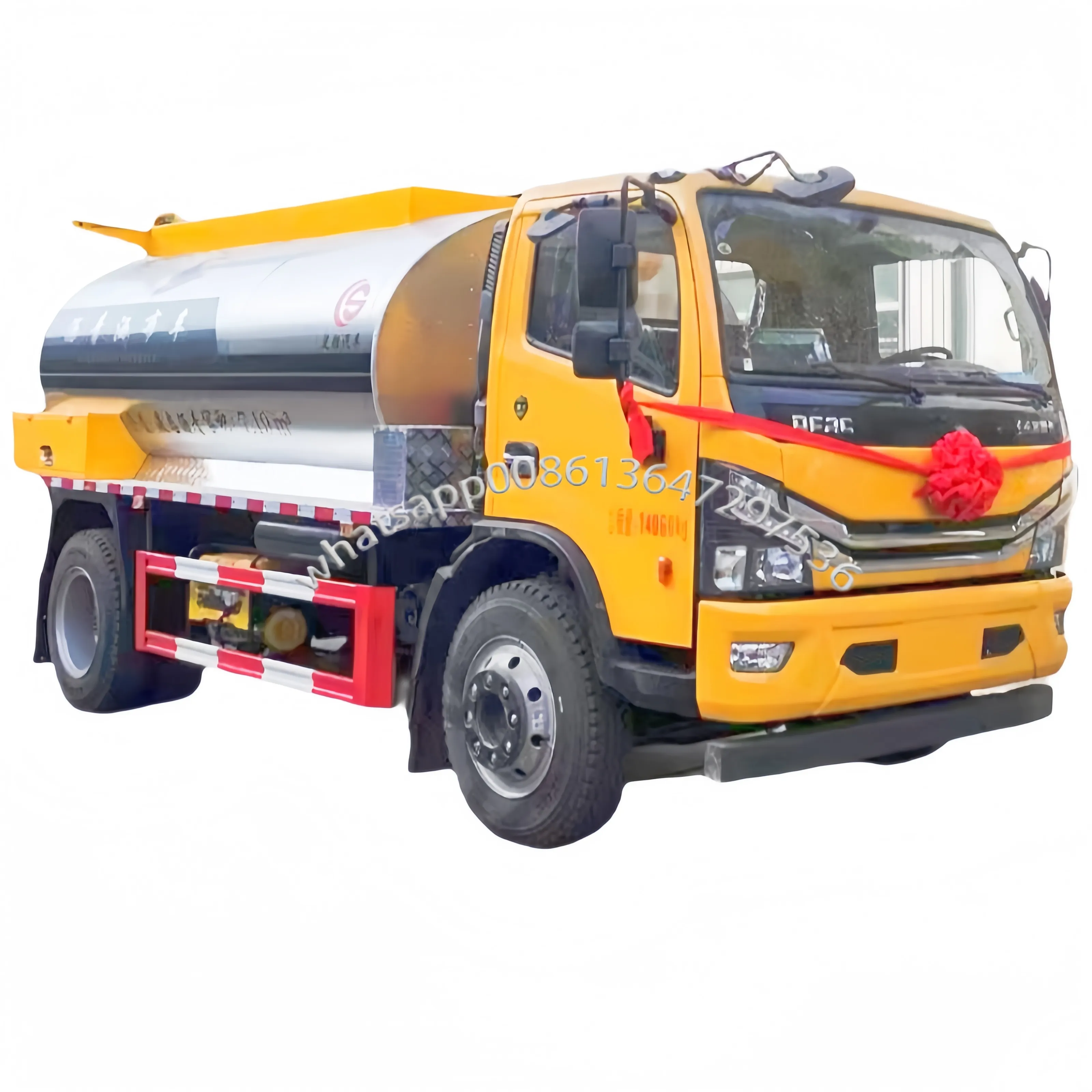 DFAC shacman Howo China fabricante 6000L caminhão de pulverização de asfalto 2000L 5000L 8000L distribuidor de asfalto inteligente para venda