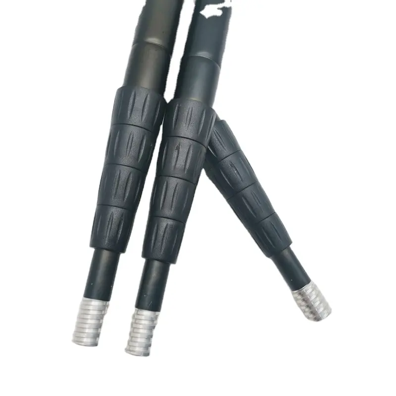 Poteau télescopique à verrouillage par torsion personnalisé de haute qualité avec poteau télescopique à verrouillage à joint fileté