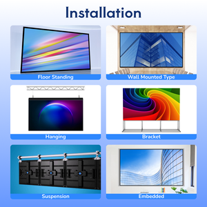 Indoor viindoor kapalı HD tam renkli modüler Led ekran P2 P2.5 P2.9 P3 P4 P5 P6 P7.62 P8 P10 Led modülleri reklam ekranı - Product Image 6