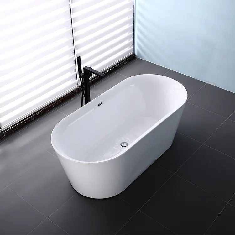 cUPC certification factory The best price / quality Free standing bathtub acrylic solid surface freestanding soaking bathtubs