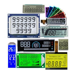 Inverter personalizzato Lcd Tn Stn Htn Va Digit schermo Lcd Display Lcd personalizzato monocromatico a 7 segmenti per termostato/contatore di energia - Product Image 1