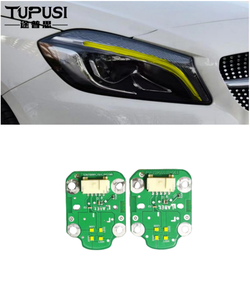 Mercedes Benz C Class Coupe C205 için sarı LED DRL ışık kaynak modülü 2016 2017 2019 standart LED far güçlendirme yükseltme - Product Image 1