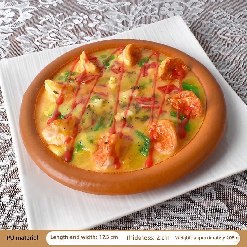Pizza aux crevettes