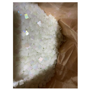 Nhà sản xuất 11*11mm Ngọc Trai Trắng Opal vuông nhỏ ghép hình thủy tinh khảm số lượng lớn gói cho nghệ thuật và hàng thủ công - Product Image 3