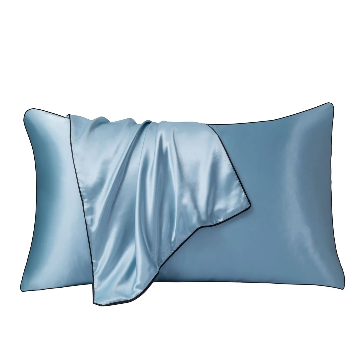 髪と肌のためのサテン枕カバー封筒クロージャー付きシルクピローケース枕ケース