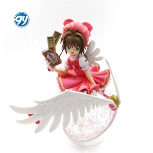 GY人気工場3Dデザインかわいい女の子カスタムアクションアクションフィギュアアニメカードキャプターさくらマジックメイデンビニールおもちゃ - Product Image 3