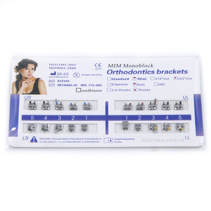 Staffe monoblocco MIM dentali ortodontiche <span class=keywords><strong>mini</strong></span> <span class=keywords><strong>roth</strong></span> 022 3 ganci - Product Image 3