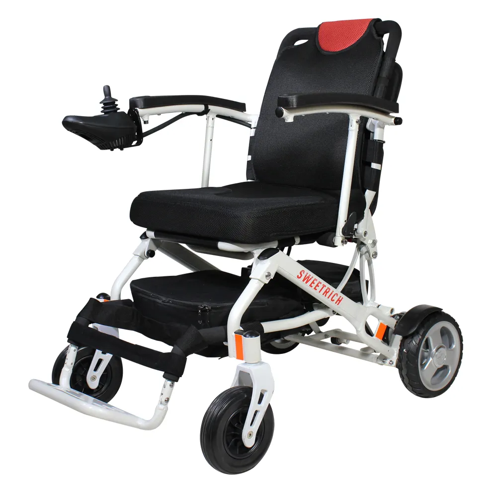 Yüksek-kalite tekerlek motor tekerlekli sandalye ultra hafif elektrikli tekerlekli sandalye engelli insanlar için