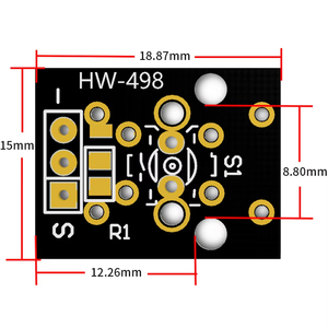 RNSbot KY-013 modulo sensore di temperatura analogico Kit di avviamento fatto da te