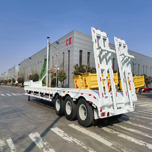 このローベッドセミトレーラーは、モジュラーデザインがさまざまな負荷でレイアウトを簡単に調整し、用途の広い運搬の選択肢を備えています - Product Image 5
