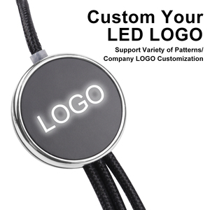 Promosyon hediye özel kızdırma logosu şarj kablosu LED ışık Up çoklu bağlantı noktaları telefon USB 3 in 1 LED şarj kablosu - Product Image 4