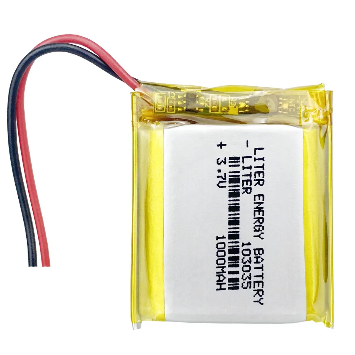 103040 de 1200mah 3,7 v batería recargable de iones de litio de la batería de li-polímero CE FCC ROHS UN38.3 MSDS