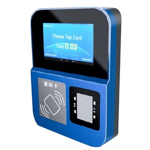 Android della carta di bus validatore con nfc rfid mifare lettore di schede 4G 3G GSM GPRS QR scanner bus biglietto tariffa di trasporto di un sistema di macchina - Product Image 5