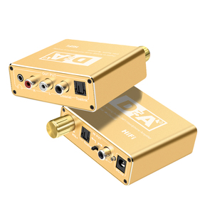 Digital to <strong>Analog</strong> Audio Converter Spdif Toslink to <strong>Analog</strong> Rca L/r Audio Converter Digital Optical Coax Coaxial Adapter - Product Image 2
