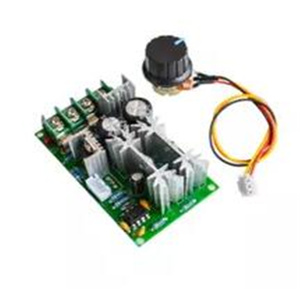 Controlador de velocidad del motor DC 12V24V36V48V Módulo de accionamiento de alta potencia Controlador PWM Convertidor 20A - Product Image 3
