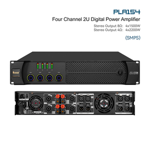 8 Ом, 1500 Ватт, класс d, усилитель мощности, Профессиональная мощность для динамиков <span class=keywords><strong>Zsound</strong></span> Line - Product Image 3