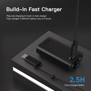 ตัวควบคุมเกม1400 mAh ชาร์จได้อย่างรวดเร็วชุดแบตเตอรี่แบบชาร์จไฟได้สำหรับตัวควบคุม Xbox One X - Product Image 2