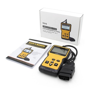 高品質オートスキャナーV310カースキャナーOBD2コードリーダーサポートDTCルックアップVINコード読み取り - Product Image 1