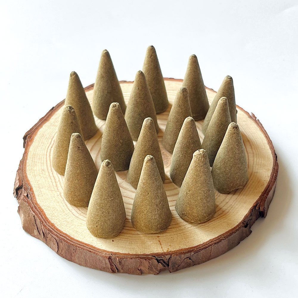 5pcs blue sage cone