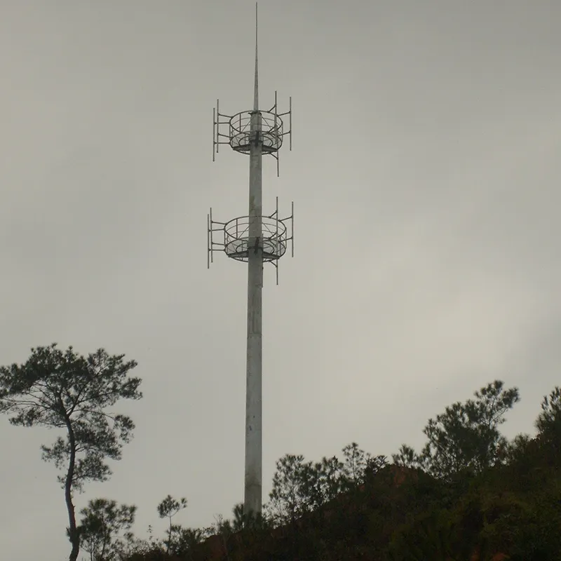 Xintong torre de transmissão, vara de alta qualidade de transmissão de 10m-100m de altura, torre tubular de aço elétrico