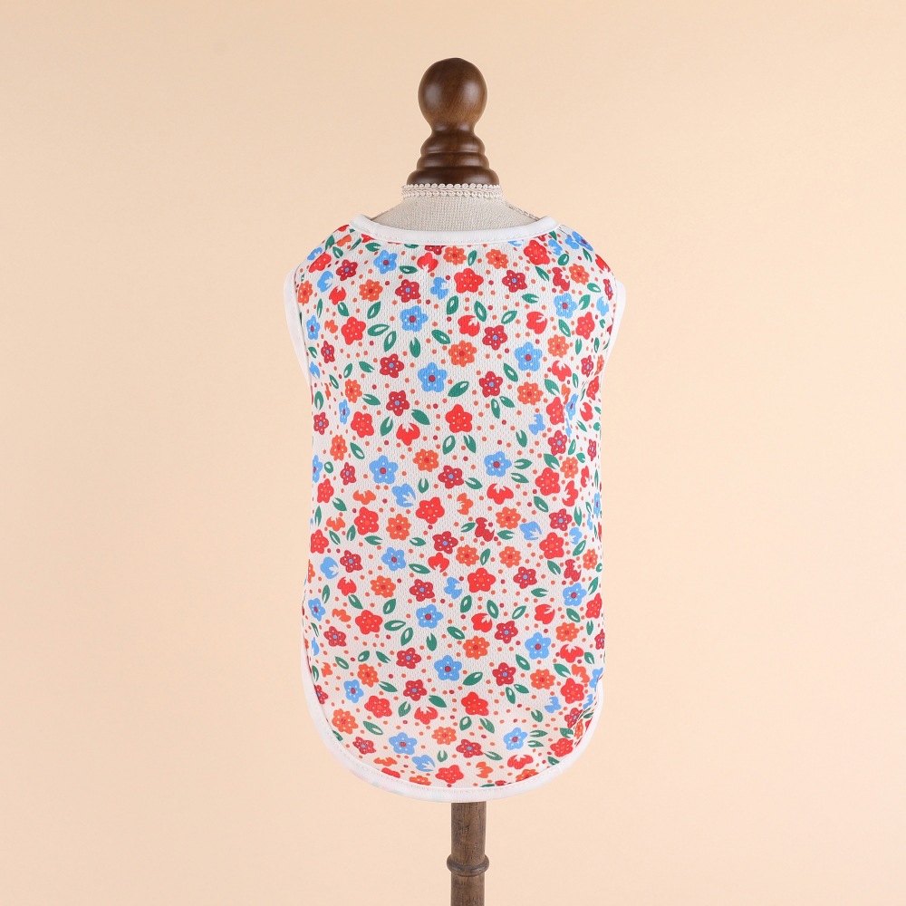 Petit gilet fleuri